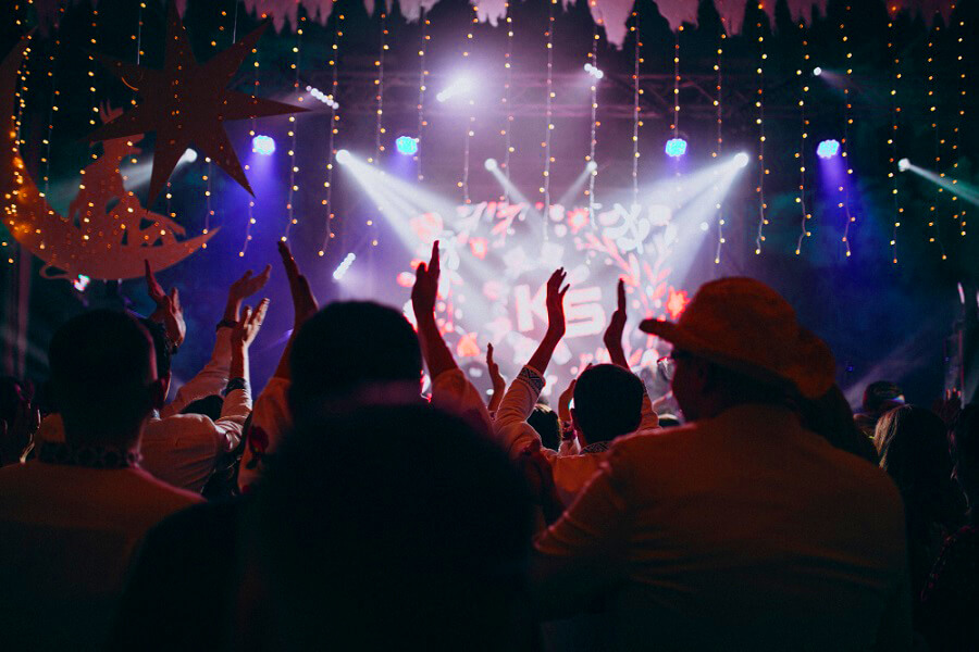 Rock Concert Performance